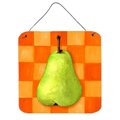 Micasa Pear in Orange by Ute Nuhn Wall or Door Hanging Prints MI260575